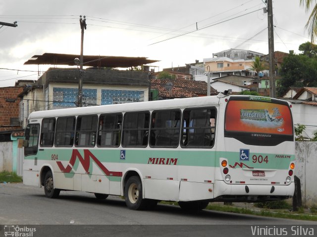 Viação Mirim 904 na cidade de Jaboatão dos Guararapes, Pernambuco, Brasil, por Vinicius Silva. Número da foto: #1760485.