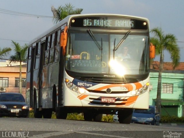 SBC Trans 1531 na cidade de São Bernardo do Campo, São Paulo, Brasil, por Luis Nunez. ID da foto: 1764303.