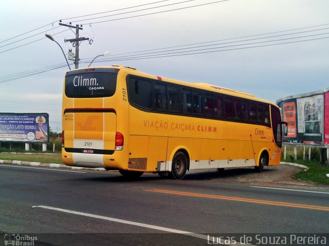 Kaissara - Viação Caiçara 2101 na cidade de Campos dos Goytacazes, Rio de Janeiro, Brasil, por Lucas de Souza Pereira. ID da foto: 1762471.