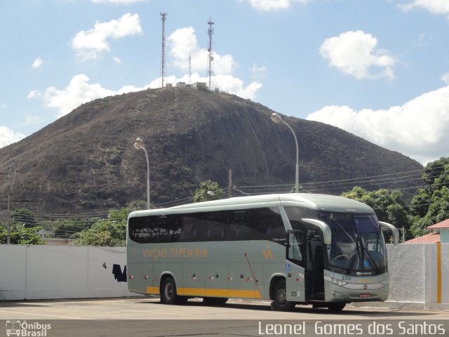 Viação Itapemirim 250 na cidade de Nanuque, Minas Gerais, Brasil, por Leonel  Gomes dos Santos. Número da foto: #1763993.