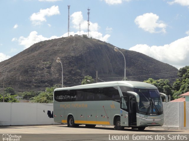 Viação Itapemirim 250 na cidade de Nanuque, Minas Gerais, Brasil, por Leonel  Gomes dos Santos. ID da foto: 1763993.