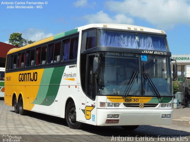 Empresa Gontijo de Transportes 15630 na cidade de João Monlevade, Minas Gerais, Brasil, por Antonio Carlos Fernandes. Número da foto: #1762894.