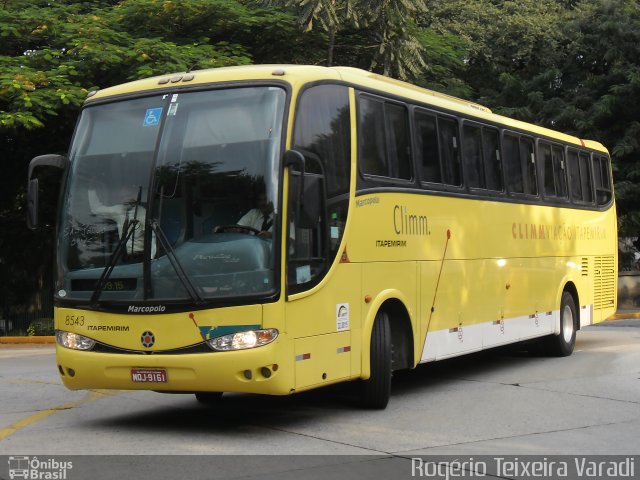 Viação Itapemirim 8543 na cidade de São Paulo, São Paulo, Brasil, por Rogério Teixeira Varadi. Número da foto: #1763027.