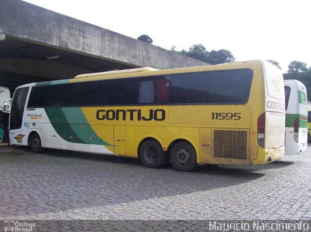 Empresa Gontijo de Transportes 11595 na cidade de Belo Horizonte, Minas Gerais, Brasil, por Maurício Nascimento. Número da foto: #1762937.