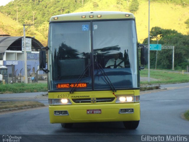 Viação Itapemirim 45317 na cidade de Viana, Espírito Santo, Brasil, por Gilberto Martins. Número da foto: #1763241.