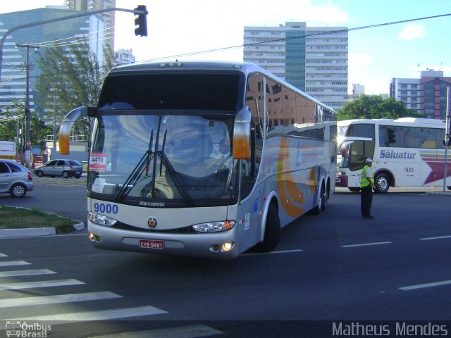 Transirmãos Turismo 9000 na cidade de Vitória, Espírito Santo, Brasil, por Matheus Mendes. Número da foto: #1762636.