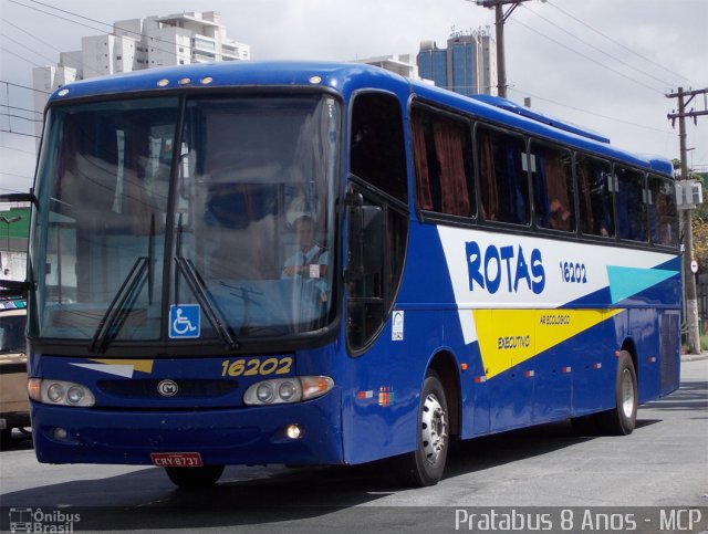 RodeRotas - Rotas de Viação do Triângulo 16202 na cidade de São Paulo, São Paulo, Brasil, por Cristiano Soares da Silva. ID da foto: 1709848.