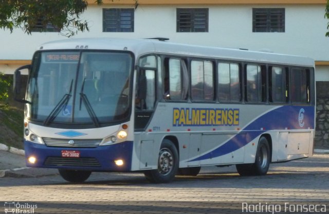 Expresso Palmeirense 0711 na cidade de Maceió, Alagoas, Brasil, por Rodrigo Fonseca. ID da foto: 1709690.