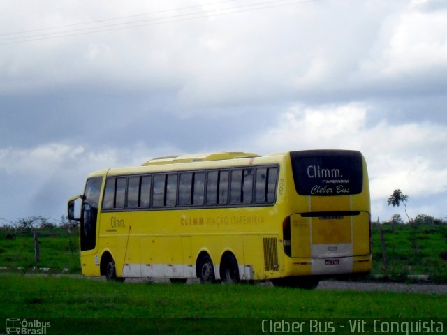 Viação Itapemirim 9033 na cidade de Vitória da Conquista, Bahia, Brasil, por Cleber Bus. Número da foto: #1710012.