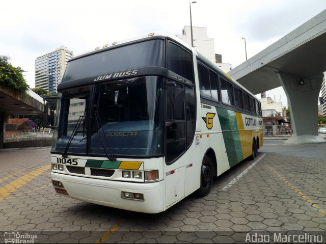 Empresa Gontijo de Transportes 11045 na cidade de Belo Horizonte, Minas Gerais, Brasil, por Adão Raimundo Marcelino. ID da foto: 1709740.