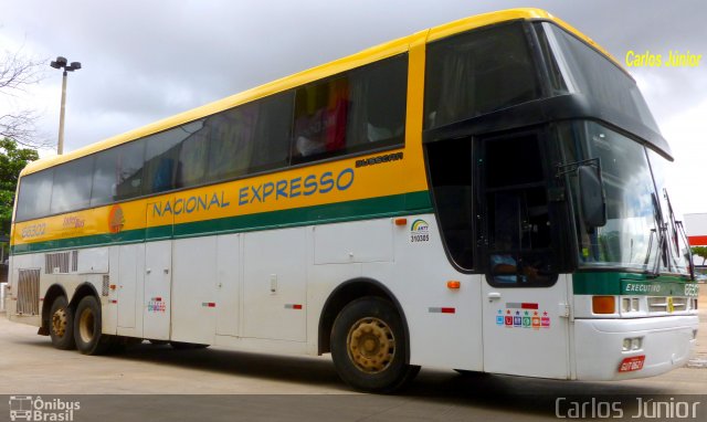 Nacional Expresso 66302 na cidade de Goiânia, Goiás, Brasil, por Carlos Júnior. Número da foto: #1709651.