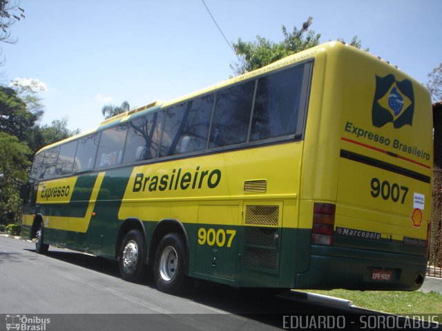 Expresso Brasileiro 9007 na cidade de São Paulo, São Paulo, Brasil, por EDUARDO - SOROCABUS. ID da foto: 1709827.