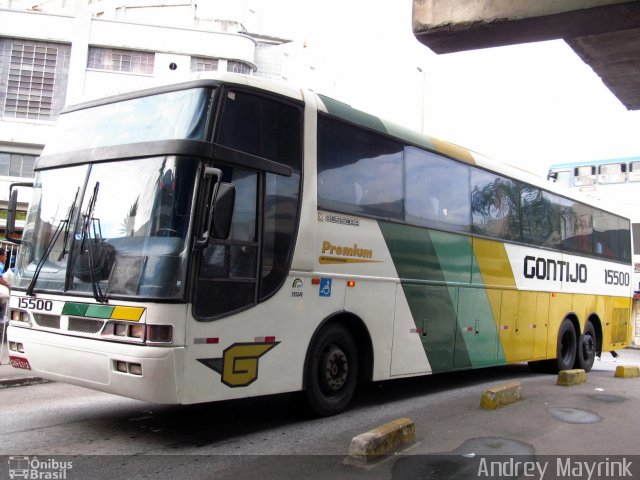 Empresa Gontijo de Transportes 15500 na cidade de Belo Horizonte, Minas Gerais, Brasil, por Andrey Gustavo. ID da foto: 1709270.