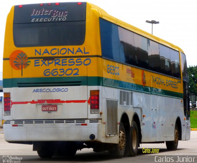 Nacional Expresso 66302 na cidade de Goiânia, Goiás, Brasil, por Carlos Júnior. Número da foto: #1709581.