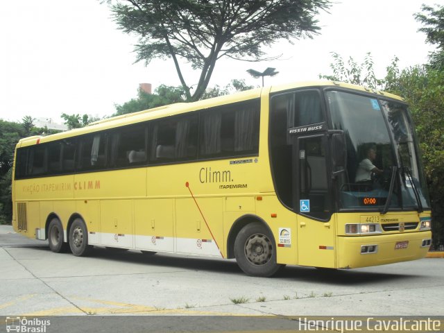 Viação Itapemirim 44213 na cidade de São Paulo, São Paulo, Brasil, por Henrique Cavalcante. Número da foto: #1765880.