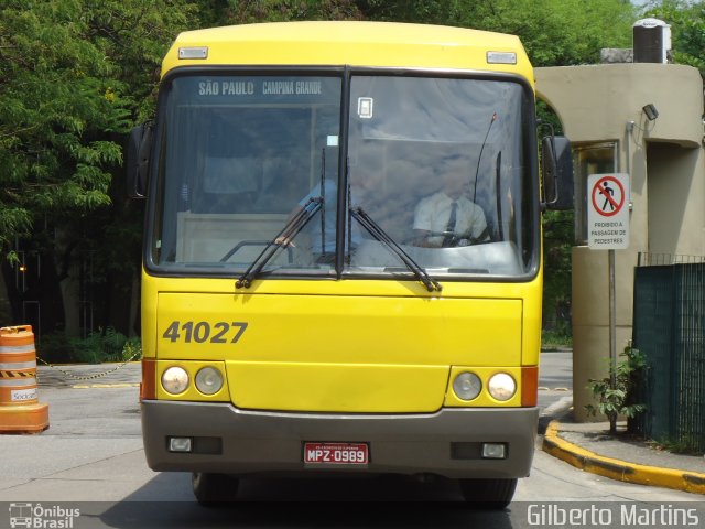 Viação Itapemirim 41027 na cidade de São Paulo, São Paulo, Brasil, por Gilberto Martins. ID da foto: 1764870.