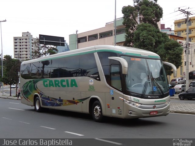 Viação Garcia 7626 na cidade de Sorocaba, São Paulo, Brasil, por José Carlos Baptistella. ID da foto: 1711662.