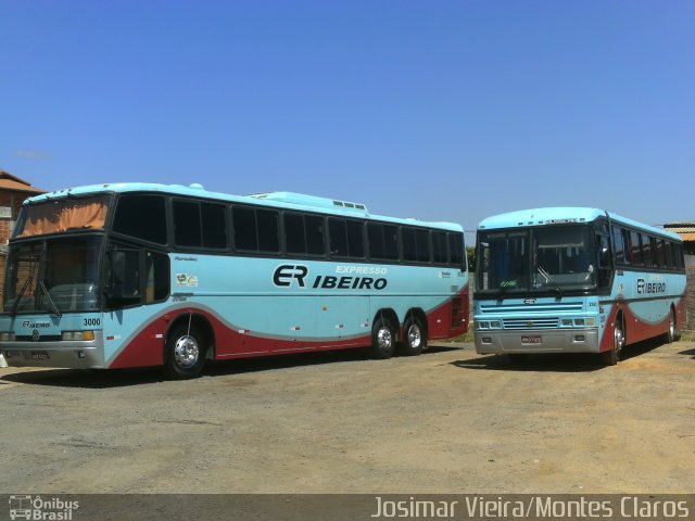 Expresso Ribeiro 2500 na cidade de Montes Claros, Minas Gerais, Brasil, por Josimar Vieira. ID da foto: 1710372.