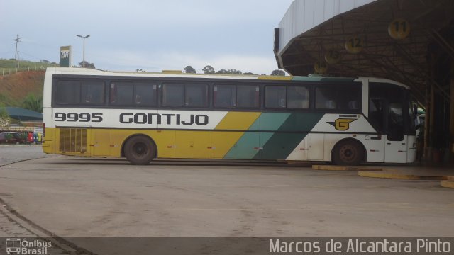 Empresa Gontijo de Transportes 9995 na cidade de Perdões, Minas Gerais, Brasil, por Marcos de Alcantara Pinto. Número da foto: #1711767.