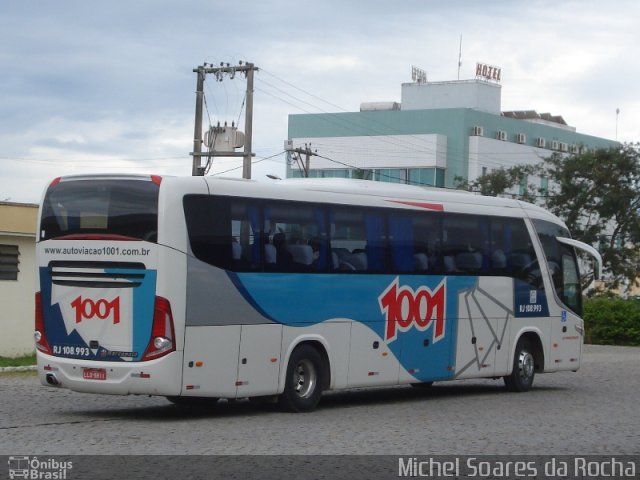 Auto Viação 1001 RJ 108.993 na cidade de Campos dos Goytacazes, Rio de Janeiro, Brasil, por Michel Soares da Rocha. ID da foto: 1713867.