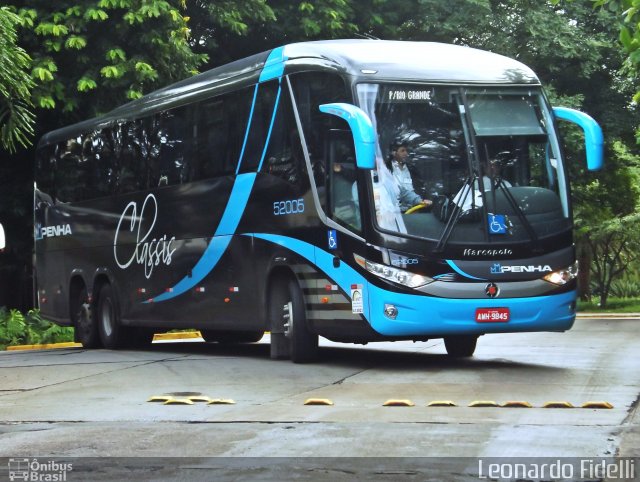 Empresa de Ônibus Nossa Senhora da Penha 52005 na cidade de São Paulo, São Paulo, Brasil, por Leonardo Fidelli. Número da foto: #1713084.