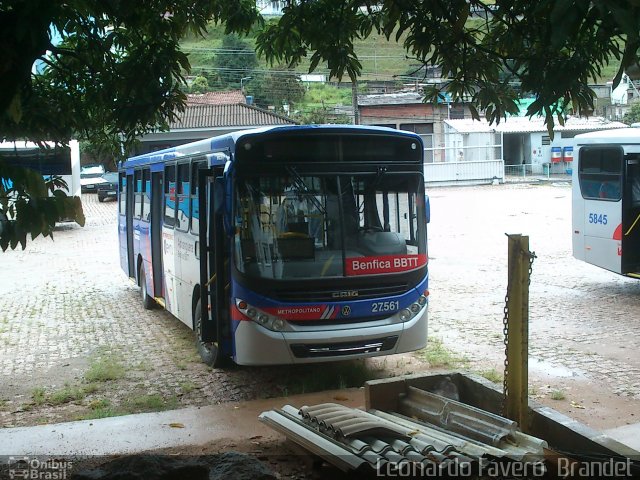 BBTT - Benfica Barueri Transporte e Turismo 27.561 na cidade de Barueri, São Paulo, Brasil, por Leonardo Fávero  Brandet. ID da foto: 1712726.