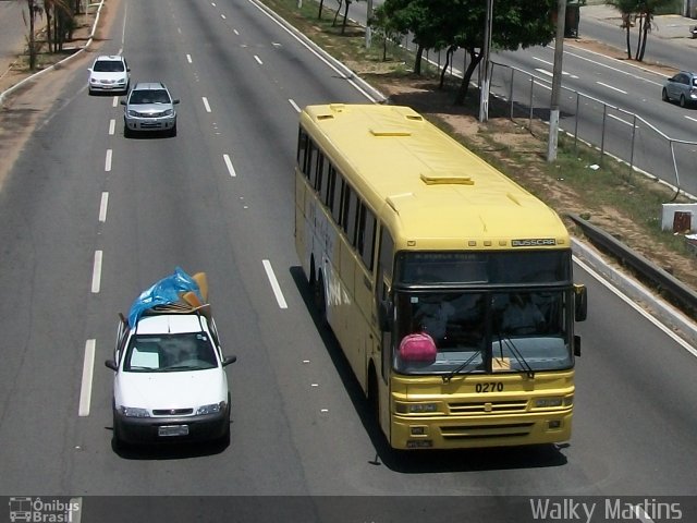 Viação Nordeste 0270 na cidade de Natal, Rio Grande do Norte, Brasil, por Walky Martins Nascimento. Número da foto: #1713512.