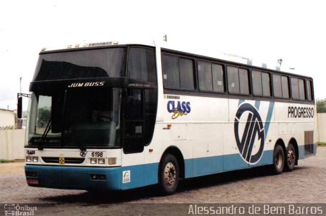 Auto Viação Progresso 6198 na cidade de Caruaru, Pernambuco, Brasil, por Alessandro de Bem Barros. ID da foto: 1712812.