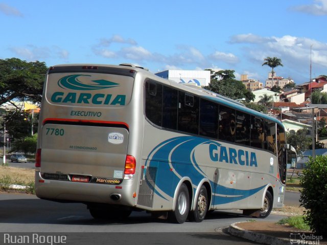 Viação Garcia 7780 na cidade de Americana, São Paulo, Brasil, por Ruan Roque. ID da foto: 1715674.