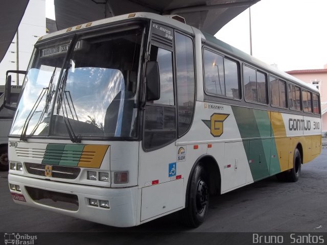 Empresa Gontijo de Transportes 3110 na cidade de Belo Horizonte, Minas Gerais, Brasil, por Bruno Santos. ID da foto: 1715186.