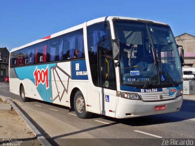 Auto Viação 1001 RJ 108.564 na cidade de Rio de Janeiro, Rio de Janeiro, Brasil, por Zé Ricardo Reis. Número da foto: #1714608.