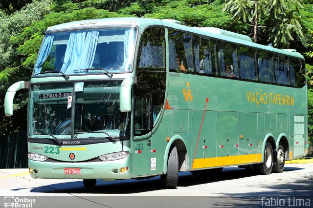 Viação Itapemirim 223 na cidade de São Paulo, São Paulo, Brasil, por Fabio Lima. ID da foto: 1715838.