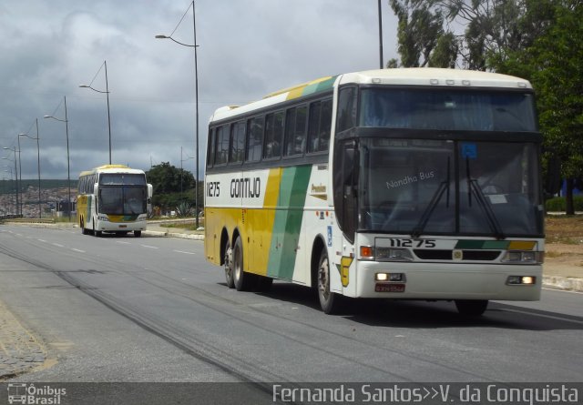 Empresa Gontijo de Transportes 11275 na cidade de Vitória da Conquista, Bahia, Brasil, por Fernanda Santos Almeida. ID da foto: 1714847.