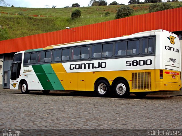 Empresa Gontijo de Transportes 5800 na cidade de João Monlevade, Minas Gerais, Brasil, por Edirlei Assis. Número da foto: #1714832.