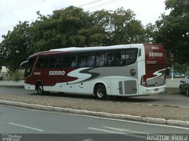 Viação Serro 24511 na cidade de Curvelo, Minas Gerais, Brasil, por Josimar Vieira. Número da foto: #1714641.