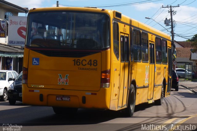 Viação Tamandaré 16C48 na cidade de Curitiba, Paraná, Brasil, por Matheus  Augusto. Número da foto: #1716598.