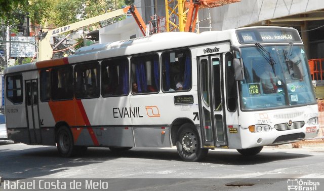 Evanil Transportes e Turismo RJ 132.029 na cidade de Rio de Janeiro, Rio de Janeiro, Brasil, por Rafael Costa de Melo. ID da foto: 1717876.