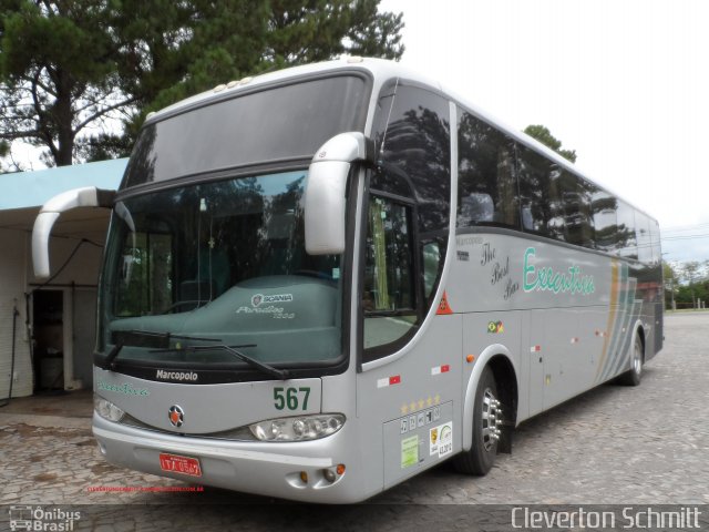 Expresso Executiva 567 na cidade de Santa Maria, Rio Grande do Sul, Brasil, por Cleverton Schmitt. Número da foto: #1717535.