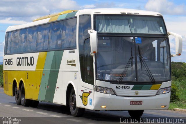 Empresa Gontijo de Transportes 12485 na cidade de Montes Claros, Minas Gerais, Brasil, por Carlos Eduardo Lopes. Número da foto: #1717357.