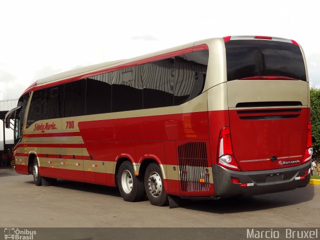 Santa Maria Fretamento e Turismo > Transportes Santa Maria(SP) 700 na cidade de Caxias do Sul, Rio Grande do Sul, Brasil, por Marcio  Bruxel. Número da foto: #1717760.