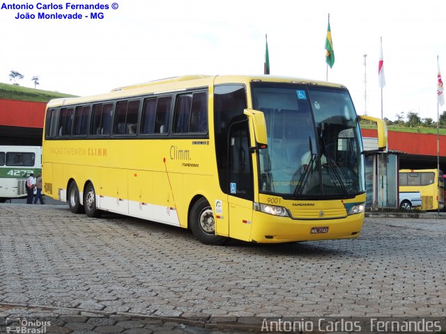 Viação Itapemirim 9001 na cidade de João Monlevade, Minas Gerais, Brasil, por Antonio Carlos Fernandes. Número da foto: #1718238.