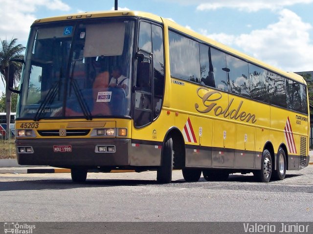 Viação Itapemirim 45203 na cidade de Campina Grande, Paraíba, Brasil, por Valério Júnior. Número da foto: #1717459.