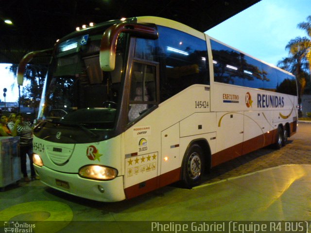 Empresa Reunidas Paulista de Transportes 145424 na cidade de Bauru, São Paulo, Brasil, por Phelipe Gabriel Campos de Souza. ID da foto: 1717515.