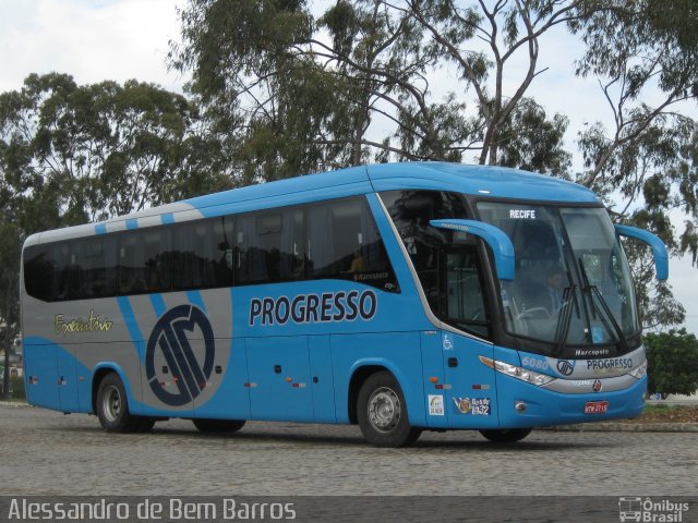 Auto Viação Progresso 6080 na cidade de Caruaru, Pernambuco, Brasil, por Alessandro de Bem Barros. ID da foto: 1717353.