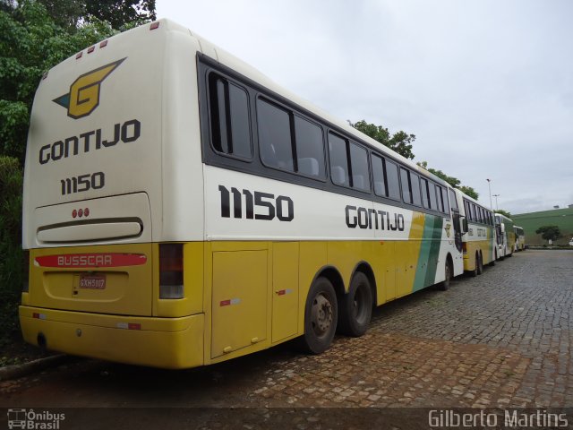 Empresa Gontijo de Transportes 11150 na cidade de João Monlevade, Minas Gerais, Brasil, por Gilberto Martins. Número da foto: #1716354.