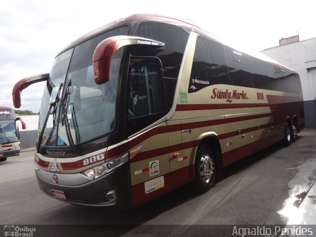 Santa Maria Fretamento e Turismo > Transportes Santa Maria(SP) 800 na cidade de São Bernardo do Campo, São Paulo, Brasil, por Agnaldo Penides. Número da foto: #1716580.