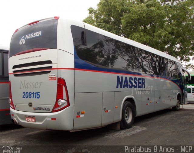 Viação Nasser 208115 na cidade de São Paulo, São Paulo, Brasil, por Cristiano Soares da Silva. Número da foto: #1716352.