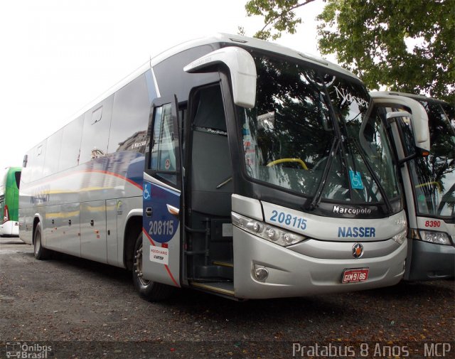 Viação Nasser 208115 na cidade de São Paulo, São Paulo, Brasil, por Cristiano Soares da Silva. ID da foto: 1716384.