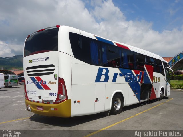 Breda Rio 3930 na cidade de Aparecida, São Paulo, Brasil, por Agnaldo Penides. ID da foto: 1718430.