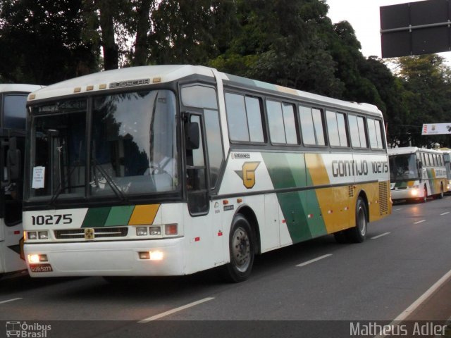 Empresa Gontijo de Transportes 10275 na cidade de Belo Horizonte, Minas Gerais, Brasil, por Matheus Adler. ID da foto: 1718981.